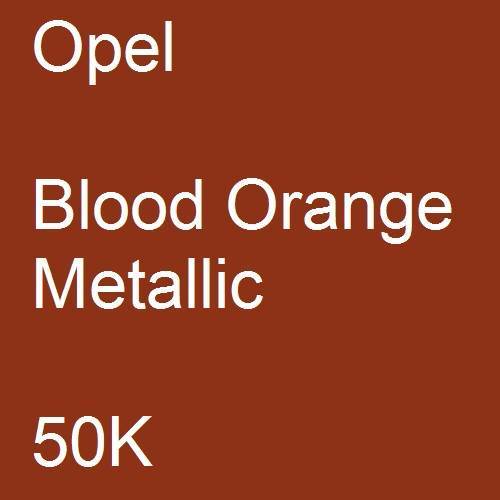 Opel, Blood Orange Metallic, 50K.